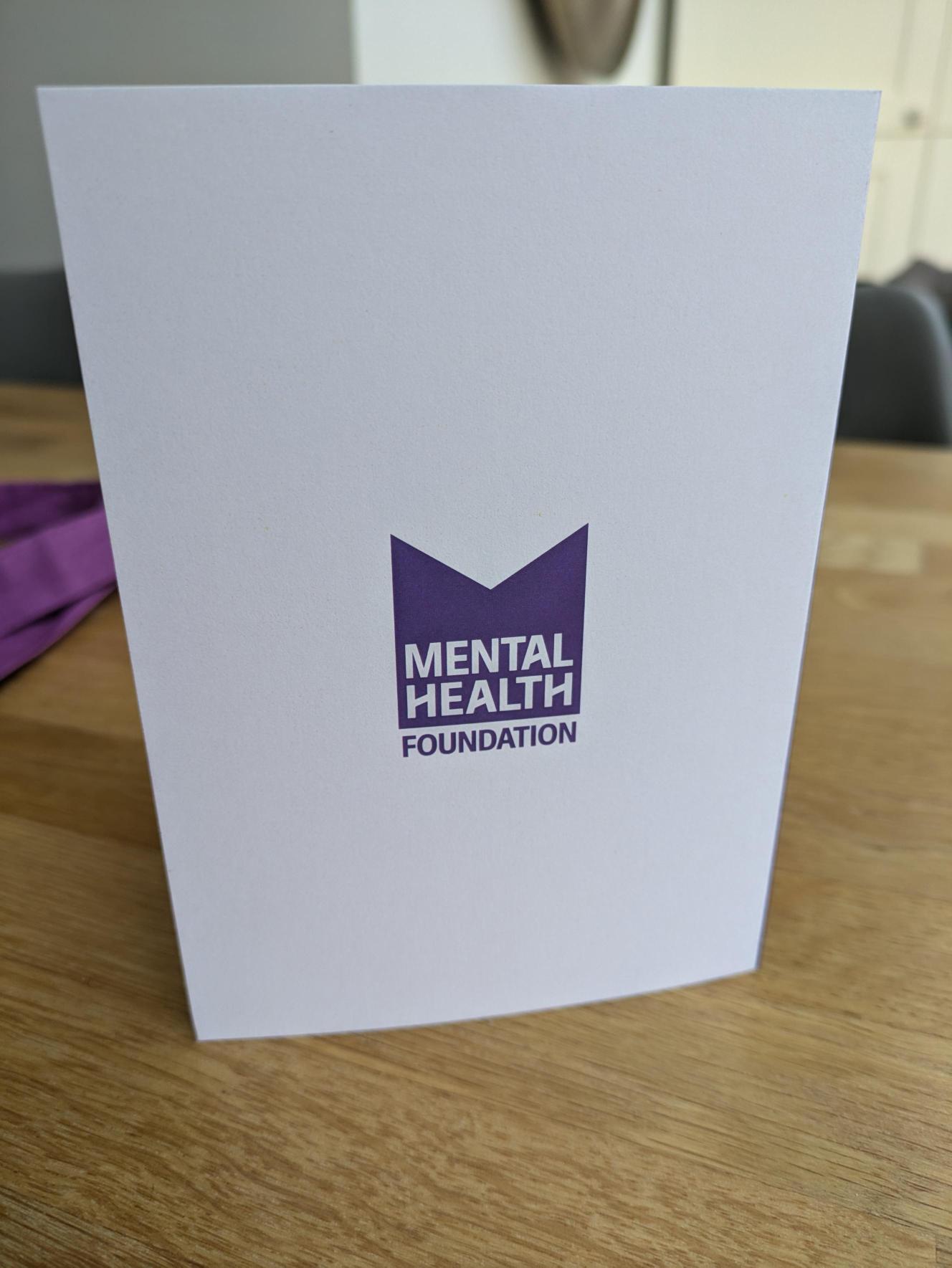 Back of the greeting card