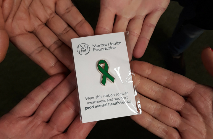 Lime Green Lapel Pins 50Pcs Lime Green Ribbon Pins - Health