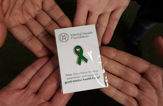 Green Ribbon pin badge